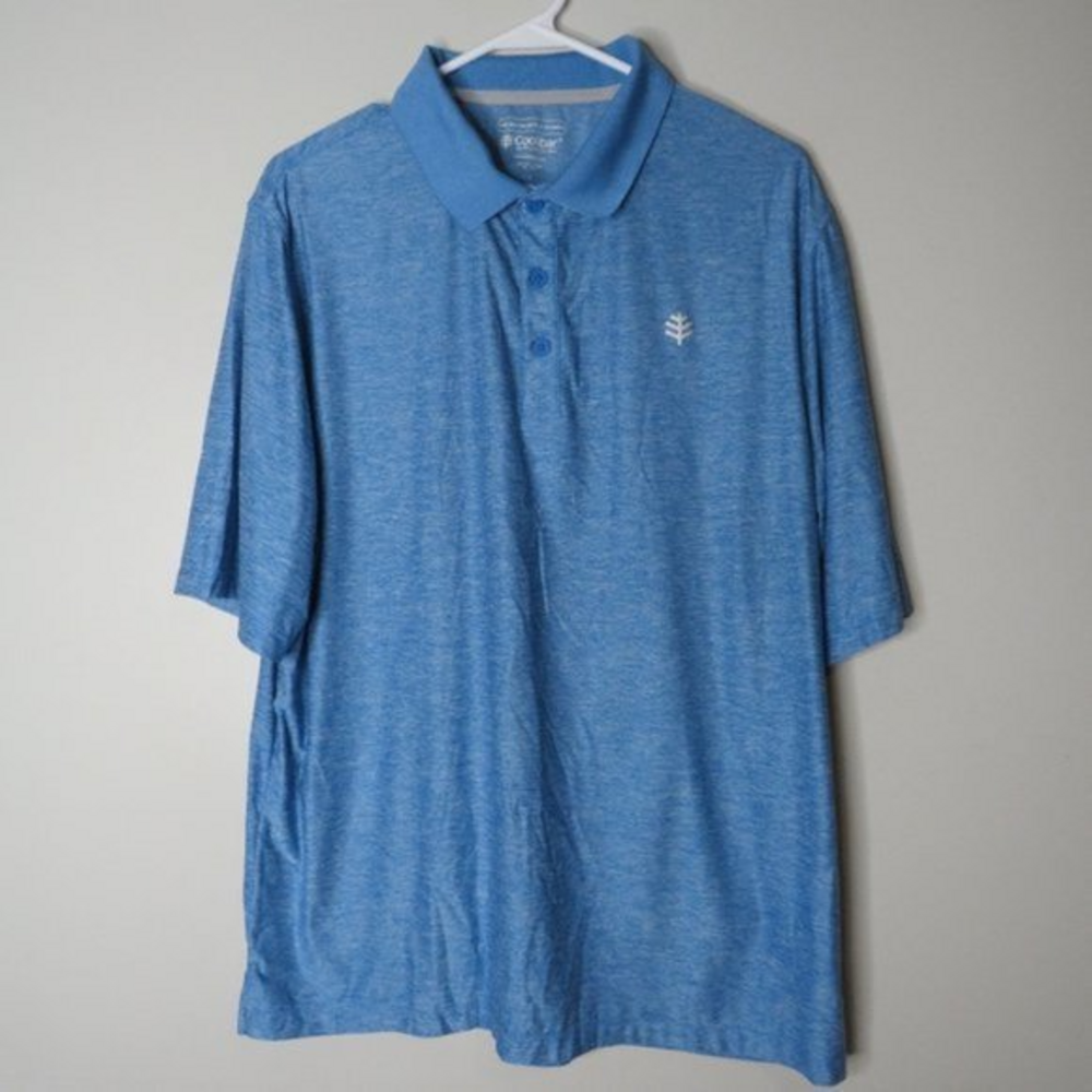 Coolibar Men’s‎ Erodym Short Sleeve Golf Polo